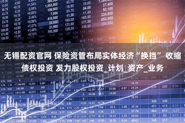 无锡配资官网 保险资管布局实体经济“换挡” 收缩债权投资 发力股权投资_计划_资产_业务
